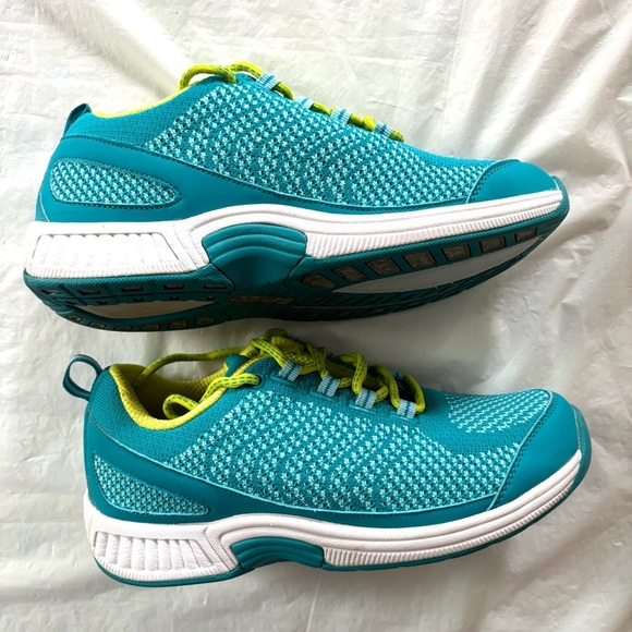 Biofit Orthofeet Orthopedic Walking sneakers shoes Blue SZ 8.5 W Worn 1X Indoors - Picture 4 of 15
